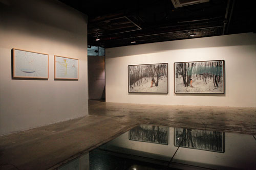 Installation view Installation view