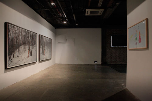 Installation view Installation view